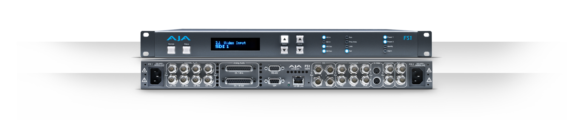 Conversor Multiformat AJA FS1 (Up/Down/Cross de SDI,Componentes, CVBS)