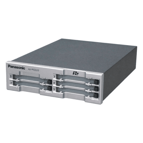 Lector P2 Panasonic AJ-PCD20 (USB - Firewire 800) 5 slots