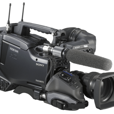 Sony PDW-700 amb Òptica estàndard