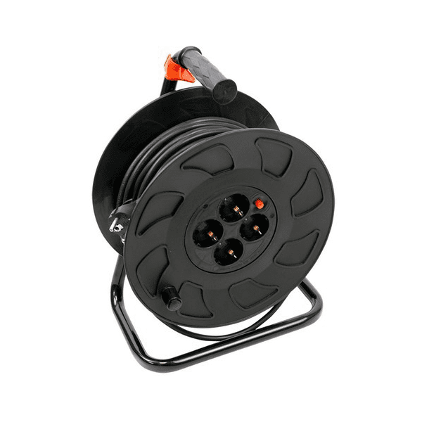 25m Electrical extension cord on reel