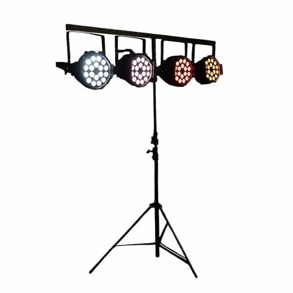 kit 4 Proyectores LED PROLIGHT PAR PRO