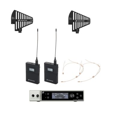 Sennheiser EW-DX System with 2x Headworn Microphones