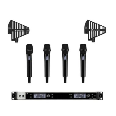 Sennheiser EW-DX DANTE System with 4x Handheld Microphones