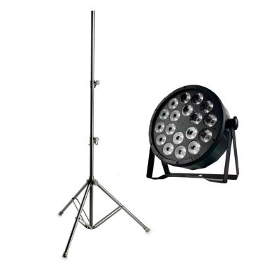 GRAVITY SP5522B Tripod Kit + Pro Light PAR PRO LED Projector