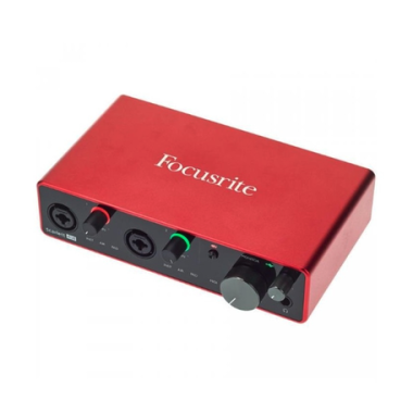 Tarjeta de sonido Focusrite Scarlett 4i4 (3ªgen)